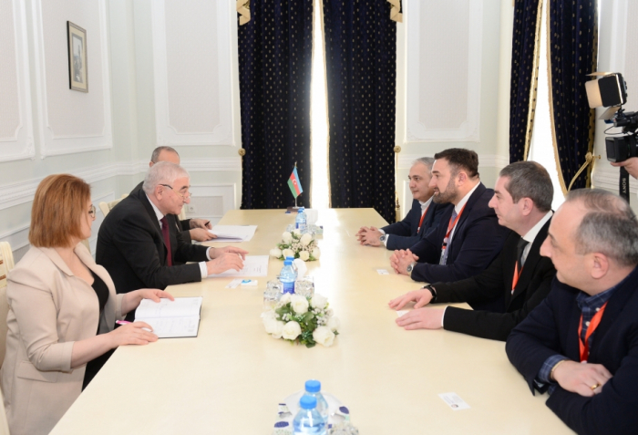 Georgian delegation visits Azerbaijan