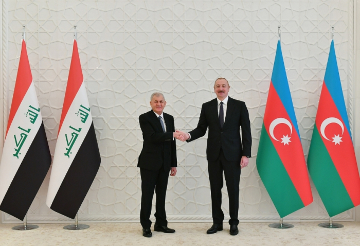   Iraq’s president congratulates Azerbaijani leader  