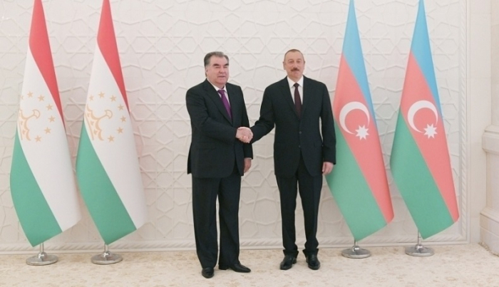 President of Tajikistan Emomali Rahmon congratulates President Ilham Aliyev 