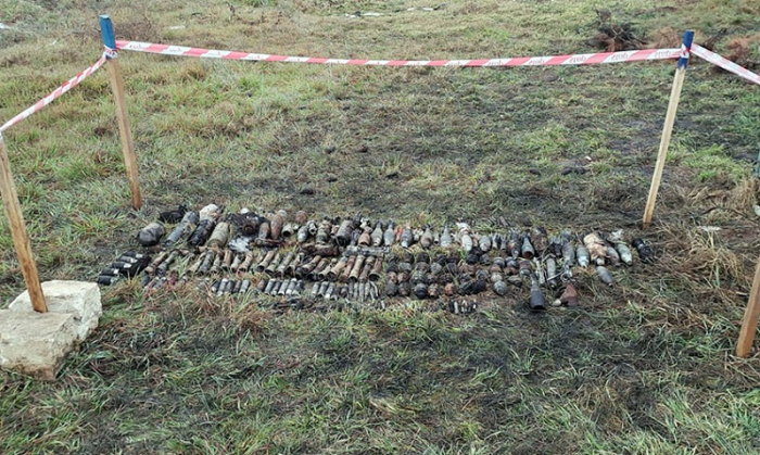   Azerbaijan finds unexploded ordnance in Aghdam -   VIDEO    