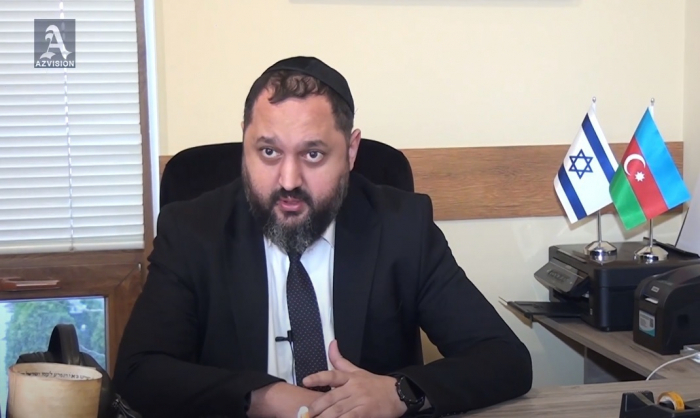  Las acusaciones contra Azerbaiyán son absurdas, afirma el presidente de la comunidad religiosa judía -Video