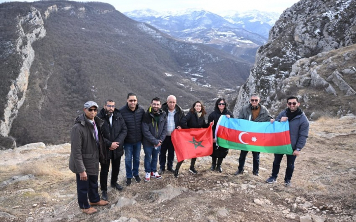   Periodistas marroquíes visitaron Aghdam, Asgaran y Shusha  