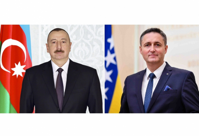 Un miembro de la Presidencia de Bosnia y Herzegovina felicita al Presidente Ilham Aliyev