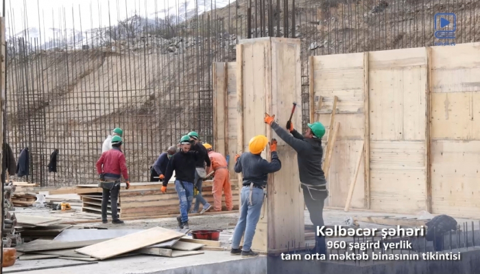  Se está construyendo una nueva escuela en Kalbajar 