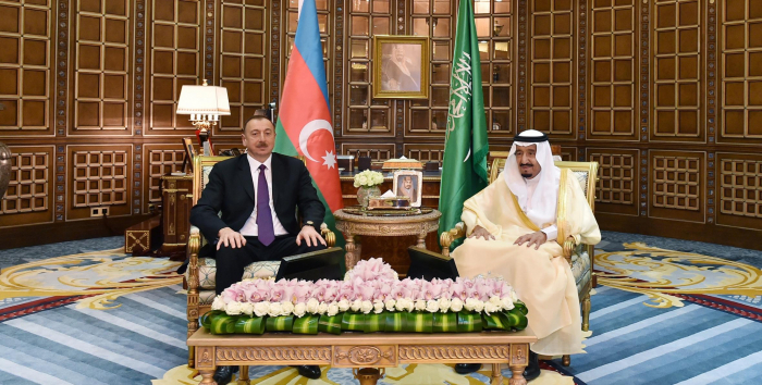  El Rey saudita felicitó a Ilham Aliyev 