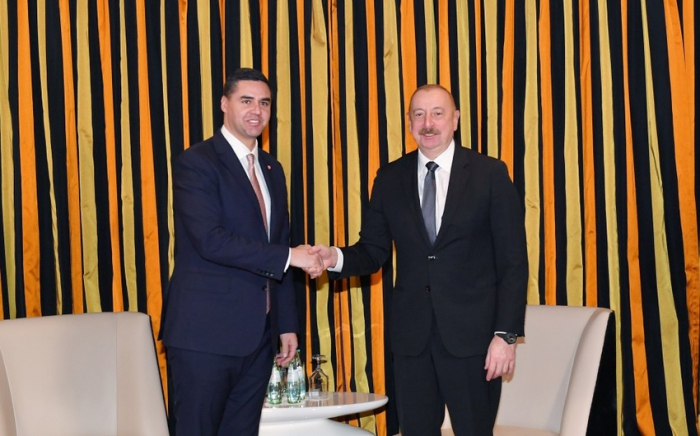   Präsident Aserbaidschans traf sich in München mit dem Vorsitzenden der OSZE  