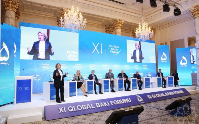  Erster Tag des XI. Globalen Baku-Forums ist zu Ende 