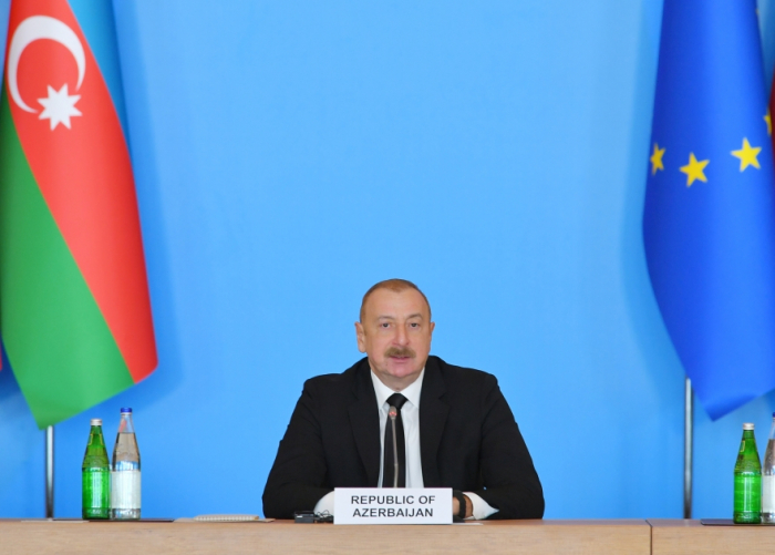   Président Ilham Aliyev : La situation géopolitique actuelle en Eurasie prouve exactement ce que nous devions faire  