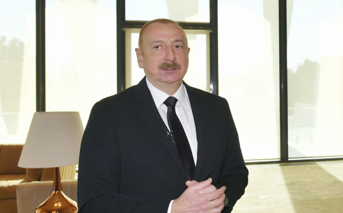   Ilham Aliyev  : "Estamos viendo las peligrosas consecuencias del cambio climático" 