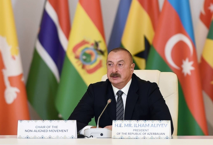   Ilham Aliyev:  Frankreich verfolgt eine Politik des offenen Drucks gegen Muslime