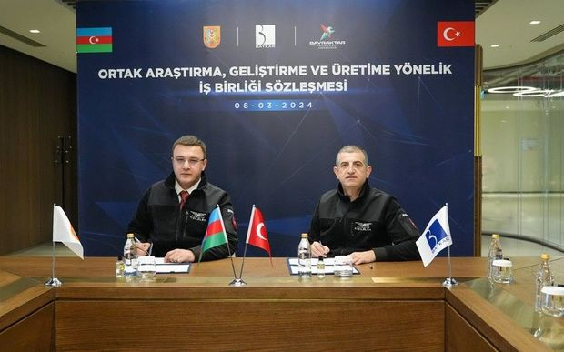   Azerbaijan, Turkey ink defense cooperation agreement with BAYKAR   