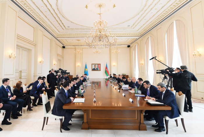 Le Conseil intergouvernemental suprême Azerbaïdjan-Kazakhstan tient sa première réunion à Bakou - PHOTOS