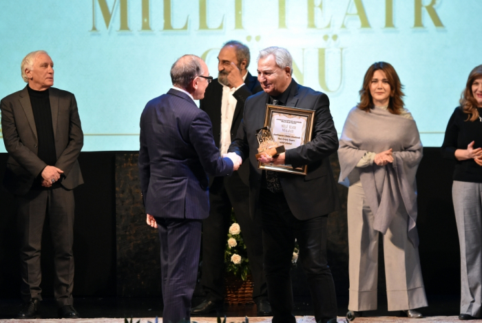    "Milli Teatr Mükafatı" təqdim edildi -  FOTOLAR    