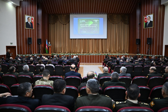    Milli Müdafiə Universitetində konfrans keçirilib   