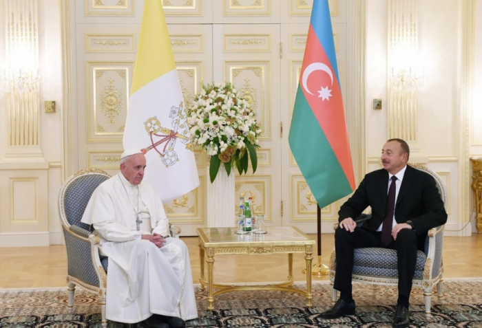     Aserbaidschanischer Präsident:   Wir legen großen Wert auf die Verbesserung der Beziehungen zum Heiligen Stuhl  