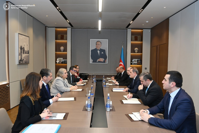   Aserbaidschanischer Außenminister und griechische stellvertretende Außenministerin diskutieren regionale Angelegenheiten  