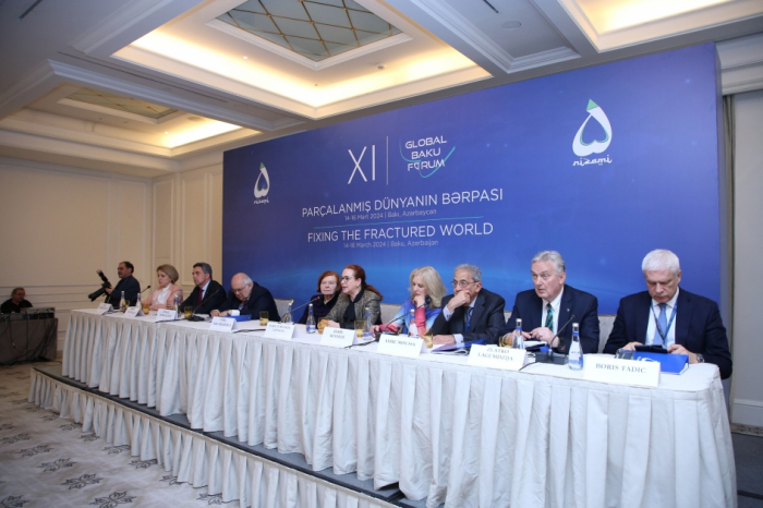 Press Conference held ahead of the XI Global Baku Forum