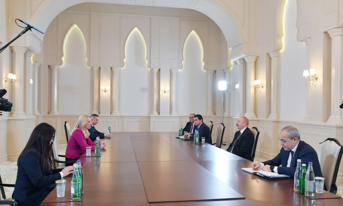  Rencontre du président Aliyev avec le membre serbe de la présidence collégiale de la Bosnie-Herzégovine 