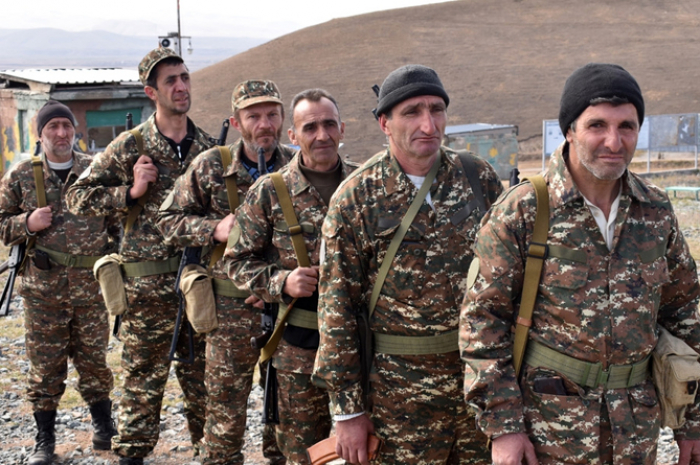 Armenia starts training exercises for reservists 