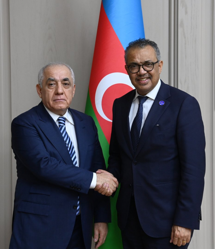Azerbaijani PM meets WHO Director-General