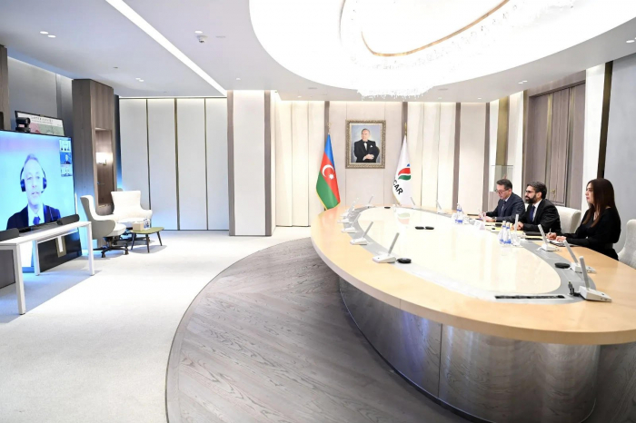 SOCAR President holds discussions with representatives of World Economic Forum