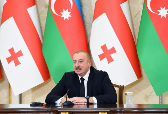  Presidente de Azerbaiyán: "Georgia y Azerbaiyán como dos Estados independientes están siempre uno al lado del otro" 