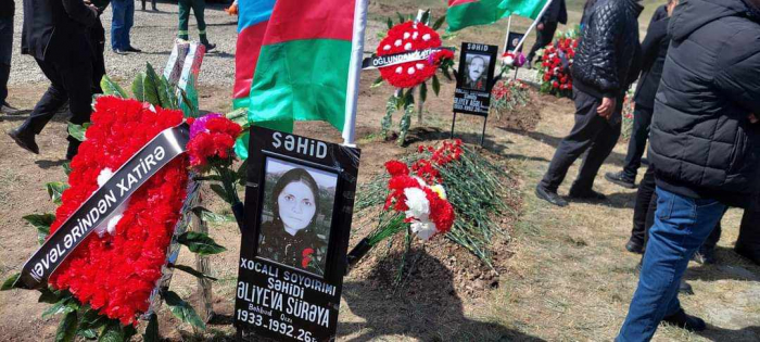   Aserbaidschan hält Abschiedszeremonie für sieben Opfer des Völkermords von Chodschali ab –   FOTOS    