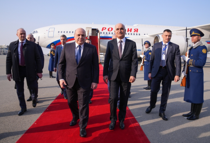   Russian prime minister arrives in Azerbaijan  