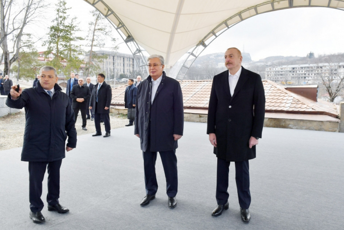  Los presidentes efectuaron visita a Shusha - FOTOS - ACTUALIZADO 