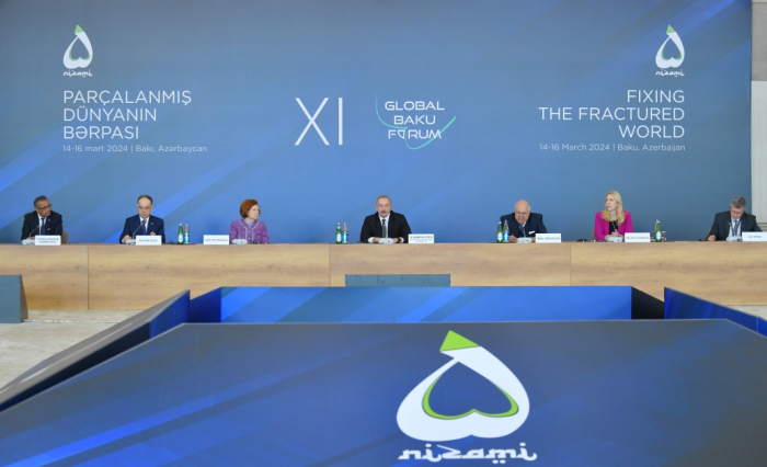  President Ilham Aliyev attends 11th Global Baku Forum on “Fixing the Fractured World” 