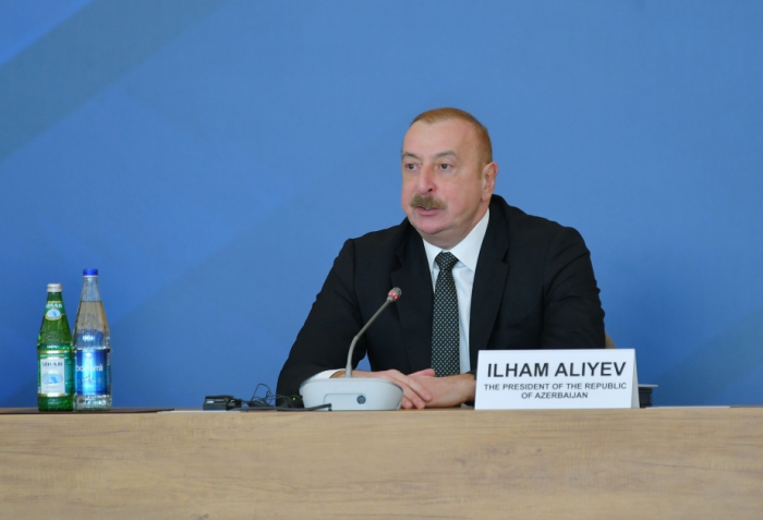   Azerbaijani President: Now we