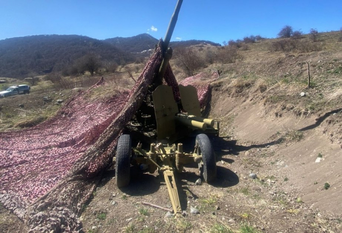 Artillery installations and ammunition discovered in Azerbaijan