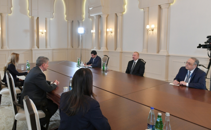  President Ilham Aliyev received Under-Secretary-General for Policy at United Nations 