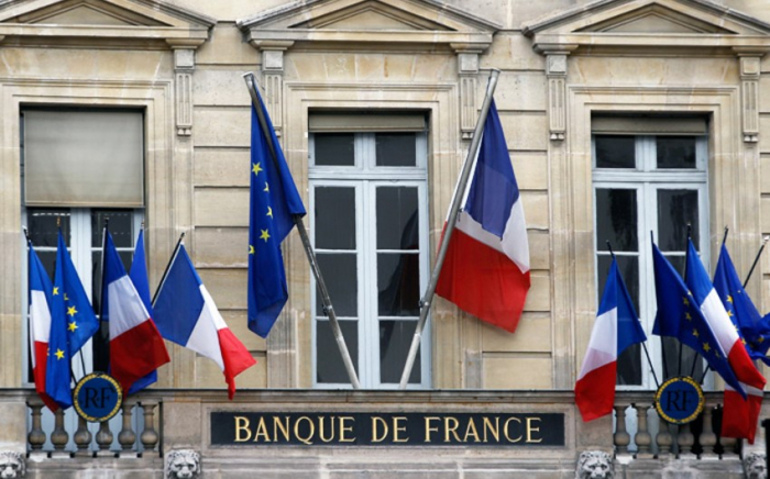    Fransa Bankı builki iqtisadi artım proqnozunu aşağı salıb   