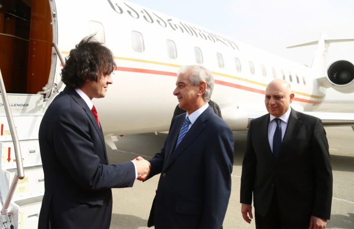   Georgian PM arrives in Azerbaijan for official visit  