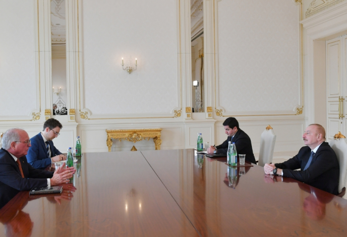  President Ilham Aliyev received President of Munich Security Conference Foundation Council  