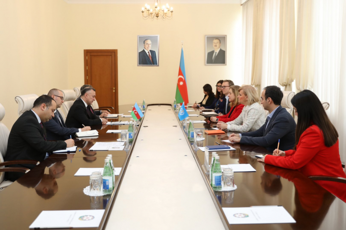 Azerbaijani minister meets WHO staff tied to COP29 negotiating group