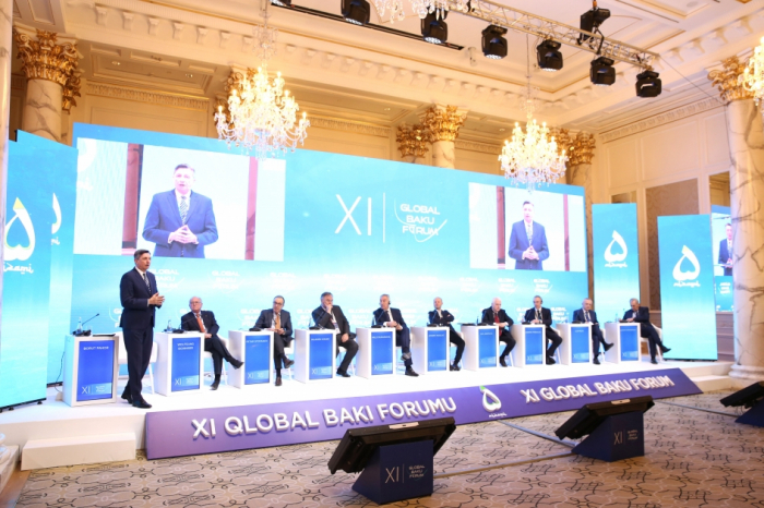   Panel on “Regional Perspectives: EU and its Neighbors” held within 11th Global Baku Forum  
