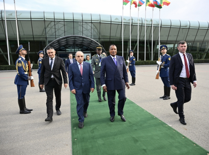 Le président congolais termine sa visite officielle en Azerbaïdjan