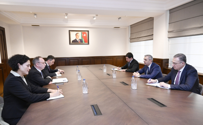 El Jefe de la Administración Presidencial de Azerbaiyán se reunió con el Director General del Departamento del Banco Asiático de Desarrollo