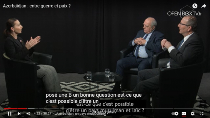 Azerbaijani ambassador sheds light on realities on French TV channel