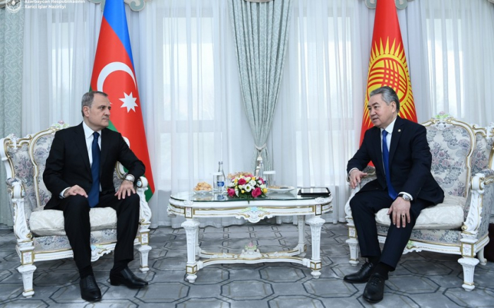   Außenminister Aserbaidschans informierte seinen kirgisischen Amtskollegen über die COP29  