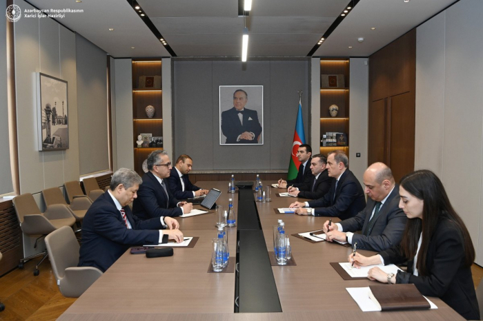  Le ministre azerbaïdjanais des Affaires étrangères rencontre le candidat au poste de directeur général de l