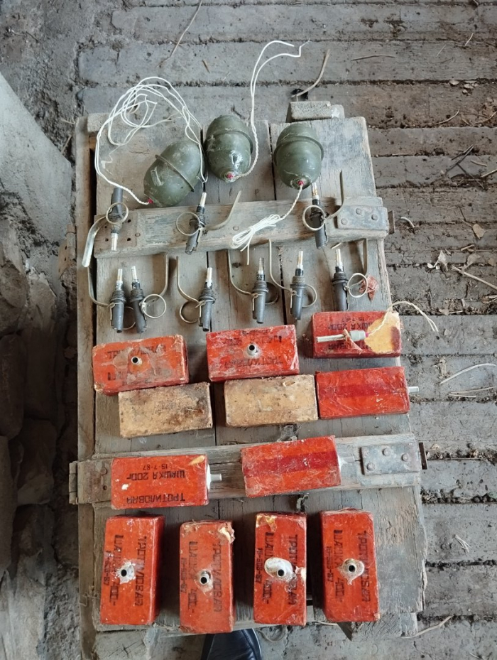   In Chodschavend wurden in Armenien hergestellte Sprengkörper entdeckt  