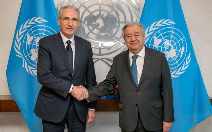   COP29-Präsident trifft sich mit UN-Generalsekretär  