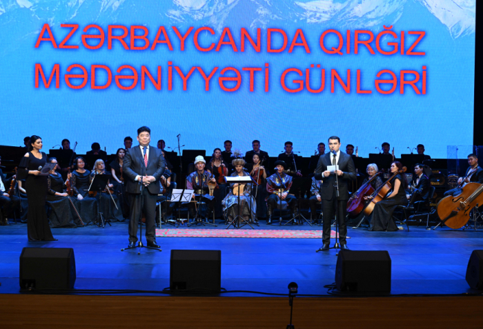 Bakıda Qırğız Mədəniyyəti Günlərinin açılışı baş tutub