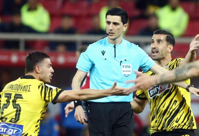 Azerbaijani FIFA referee to control Panathinaikos vs Aris Greek Super League encounter