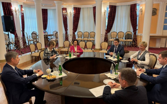  Russischer Botschafter in Aserbaidschan besprach die interregionale Zusammenarbeit mit dem stellvertretenden Ministerpräsidenten von Baschkortostan  - FOTOS  