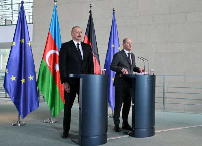  Ilham Aliyev agradeció a Alemania 