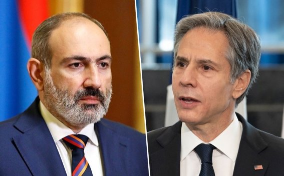   Pashinyan, Blinken discuss Armenian-Azerbaijani peace settlement   